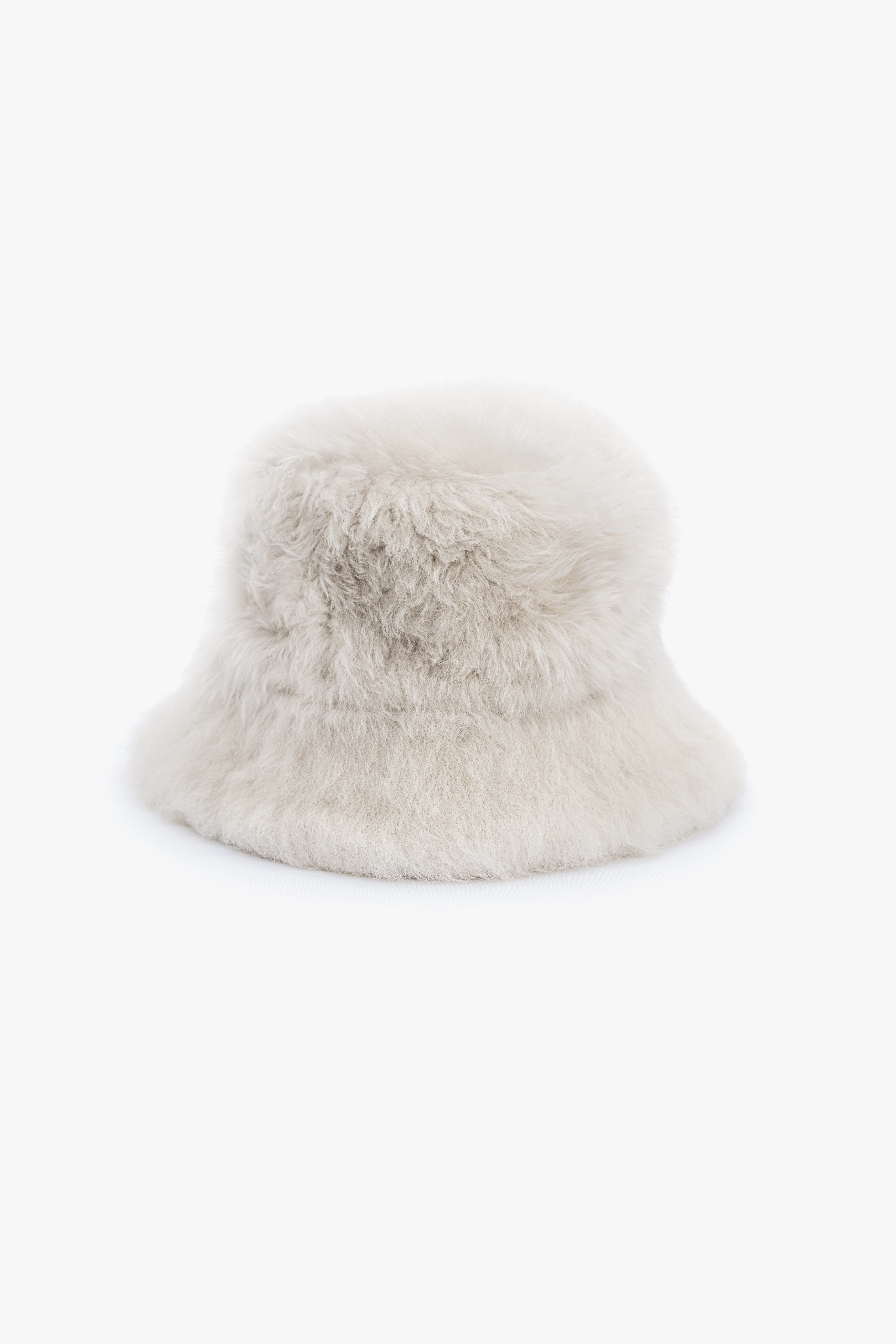 Bucket Hat in Shearling 