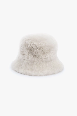 Bucket Hat in Shearling