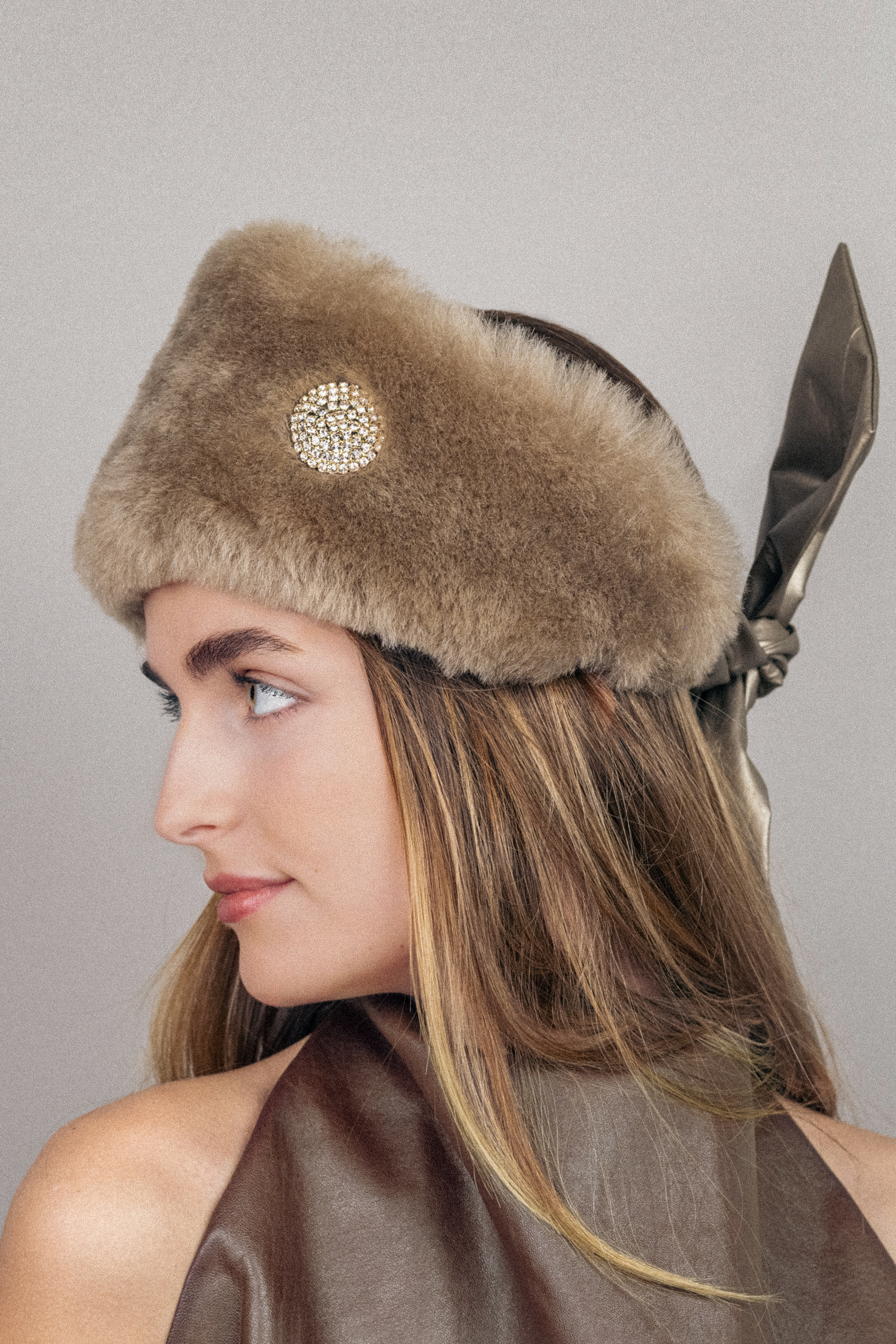 Shining Shearling Headband