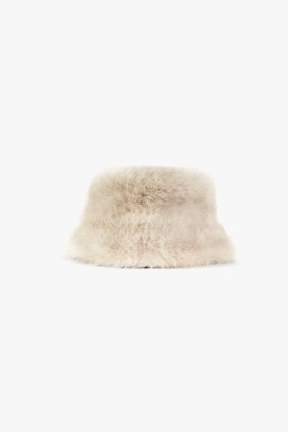 Bucket Hat in Shearling