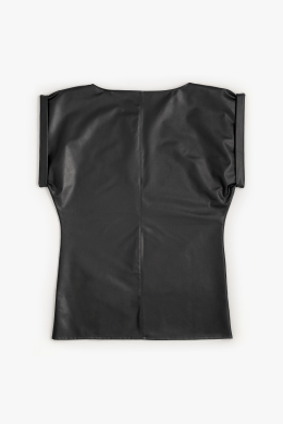 Minivestido de cuero