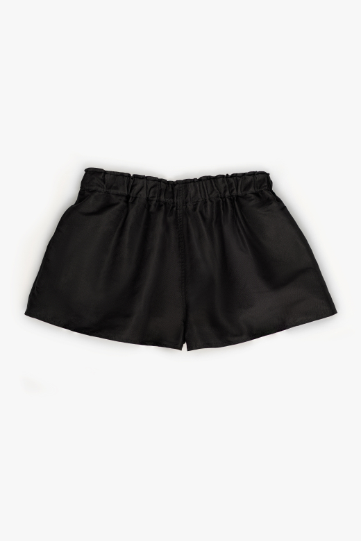 Mini shorts de seda