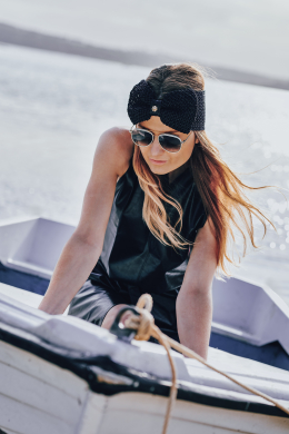 TWO-WAY RAFFIA HEADBAND